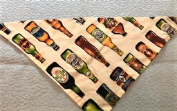 Beer theme scarf for your dog $1